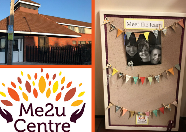 Photo Collage: Me2U Centre, Our Founders and Logo