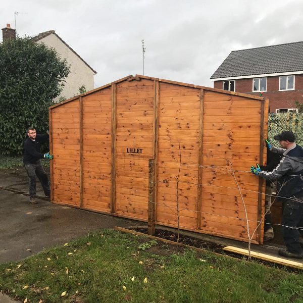 Dementia Mens Shed in progress