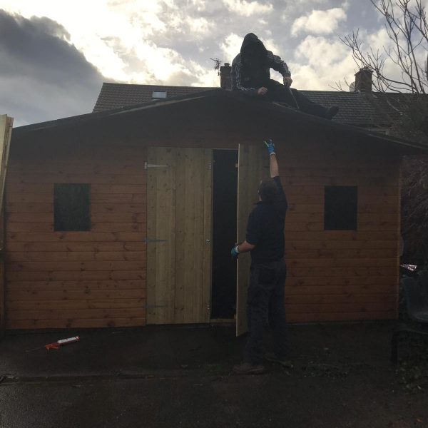 Dementia Mens Shed in progress