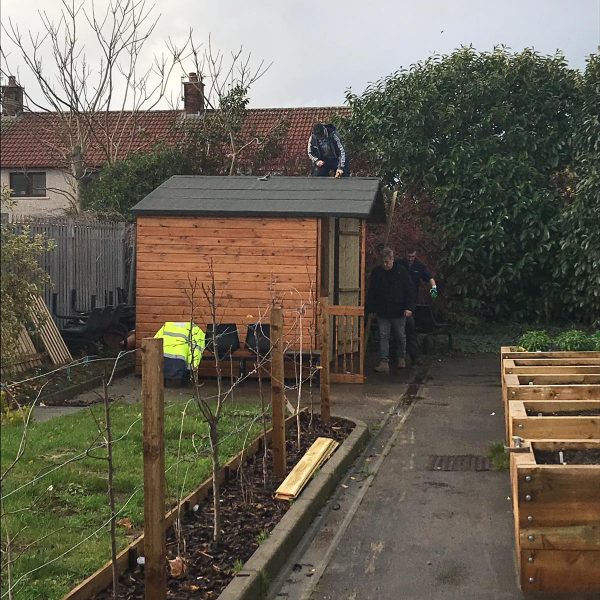 Dementia Mens Shed in progress