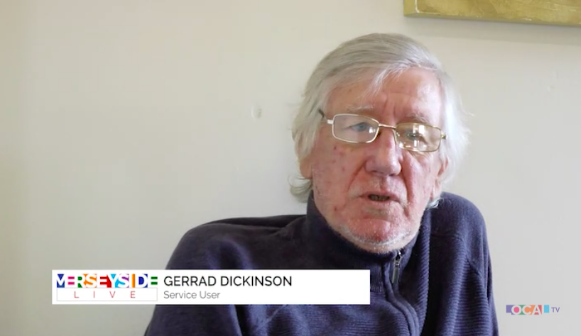 Service user, Gerrad on Liverpool TV